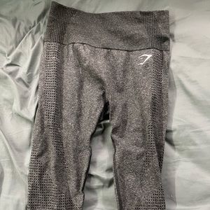 Gymshark Vital Seamless 2.0 Leggings- Charcoal Marl
